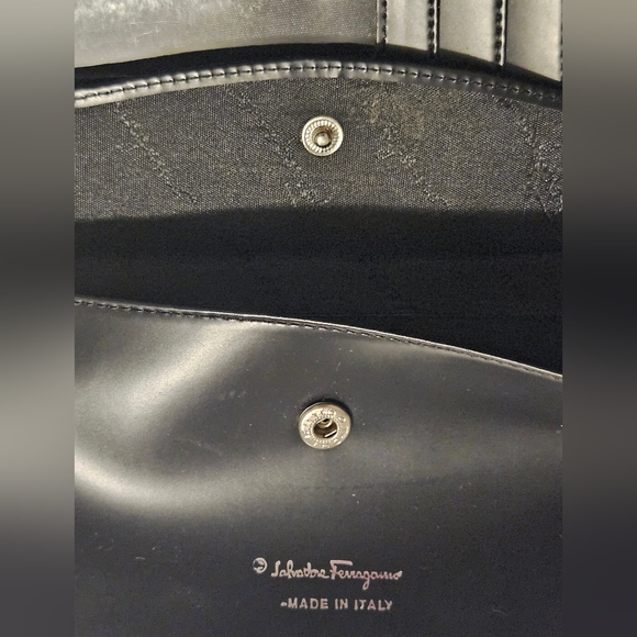 Authentic Black Salvatore Ferragamo Long Wallet - Picture 11 of 13